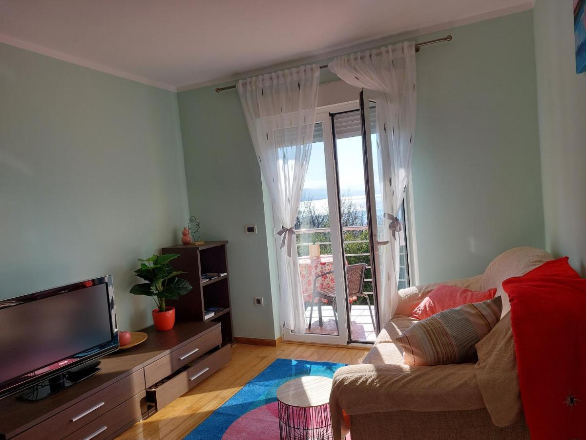 Starry Night - Smart Tv, Extra Big Bed, Big Bathtub, Private Parking, Sea View, Wifi, 2Bedrooms Volosko Dış mekan fotoğraf